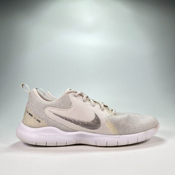 Nike Flex Experience Run 10 Gray White Running Shoes CI9964-100 Women’s Size 10 - Picture 1 of 10
